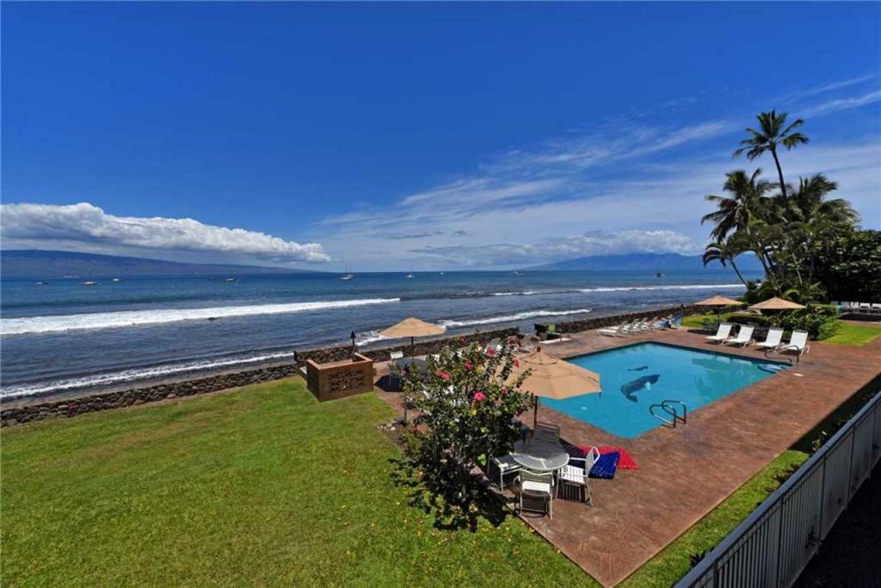 1 Bedroom Ocean Front Condo In Lahaina Town - Sleeps 4 - Lahaina Roads #204 Exterior foto